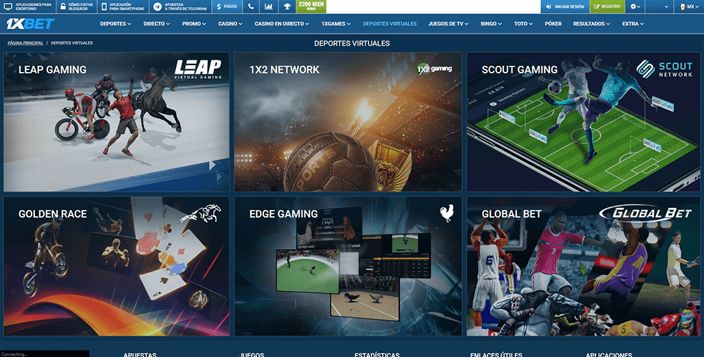 1xbet deportes virtuales