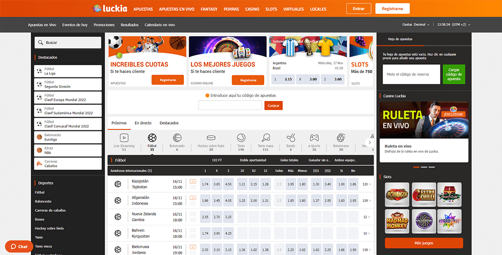 Luckia apuestas deportivas