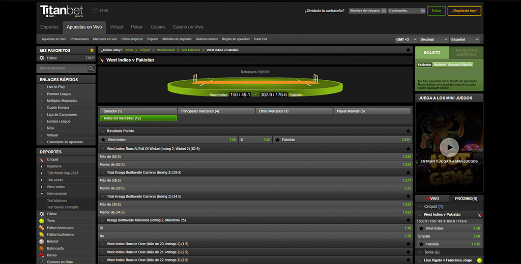 Titanbet apuestas en vivo