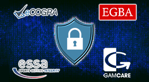 Organizaciones como eCOGRA, EGBA, ESSA prueban y certifican los sitios de apuestas deportivas